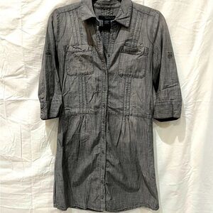 CK Calvin Klein Chambray Dress - Size Small